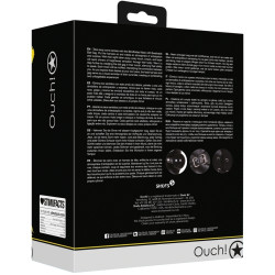 Ouch! Xtreme Cagoule avec Masque et Bâillon Blind Mask Gag Noire